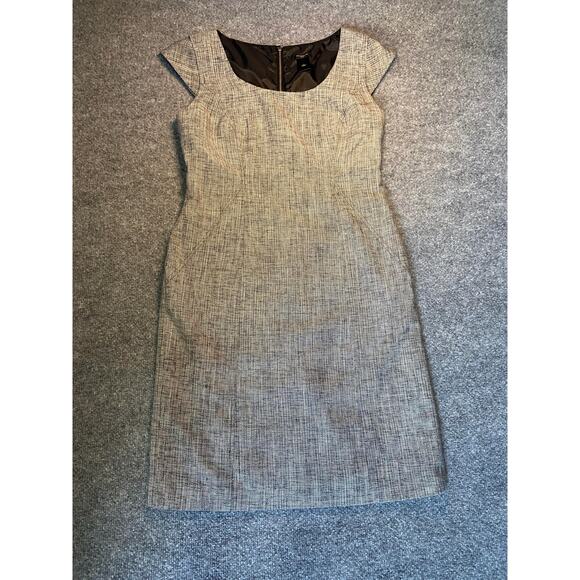 Ann Taylor Gray Mini Dress - Picture 1 of 4